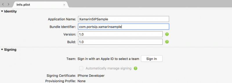 PUSH notifications of PortSIP PBX