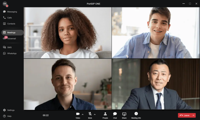 PortSIP Meeting | Multi-tenant PBX for Cloud PBX Service Providers and MVNOs PortSIP Meeting